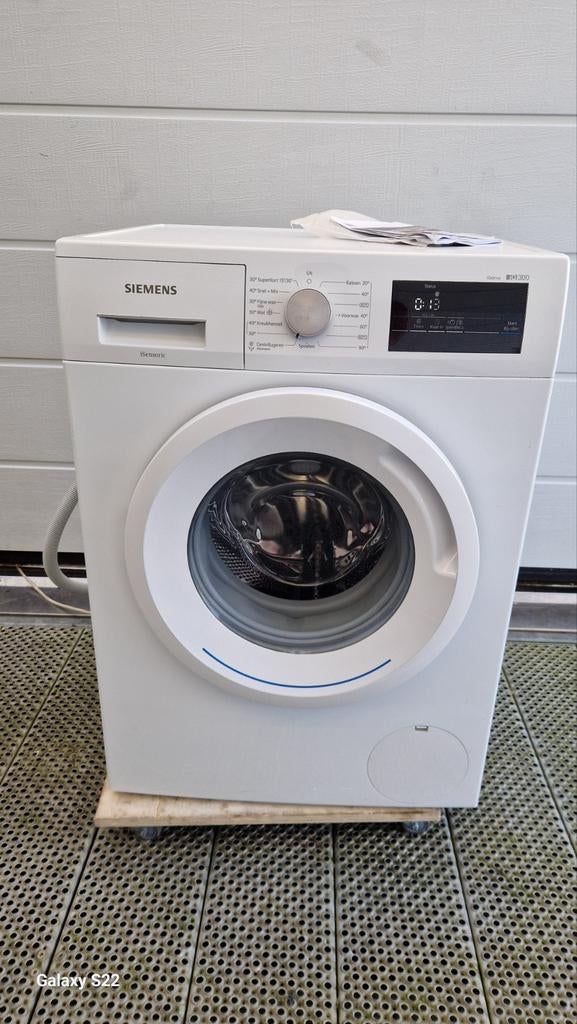 Siemens iQ300 Wasmachine., Witgoed en Apparatuur, Wasmachines, Zo goed als nieuw, Voorlader, 6 tot 8 kg, 85 tot 90 cm, 1200 tot 1600 toeren