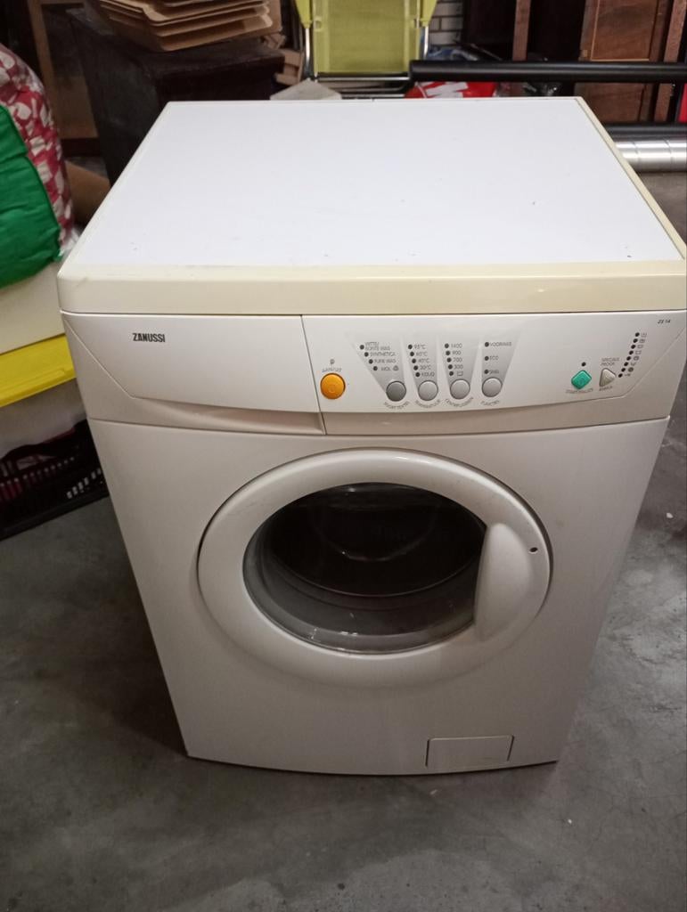 Zanussi wasmachine, Witgoed en Apparatuur, Wasmachines, Ophalen, 1200 tot 1600 toeren, 85 tot 90 cm