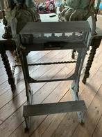 Antiek gotisch kerk bankje, Ophalen