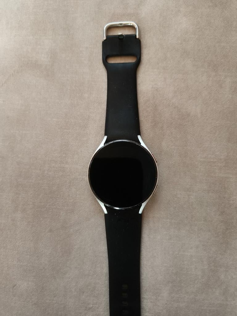 Samsung Galaxy Watch 4 44mm - Gebruikt, incl. oplader, Gebruikt, Zwart, Ophalen of Verzenden, GPS