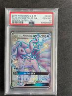 PSA 10 Alolan Ninetales GX SV53/SV94 Hidden Fates, Hobby en Vrije tijd, Verzamelkaartspellen | Pokémon, Ophalen of Verzenden, Nieuw