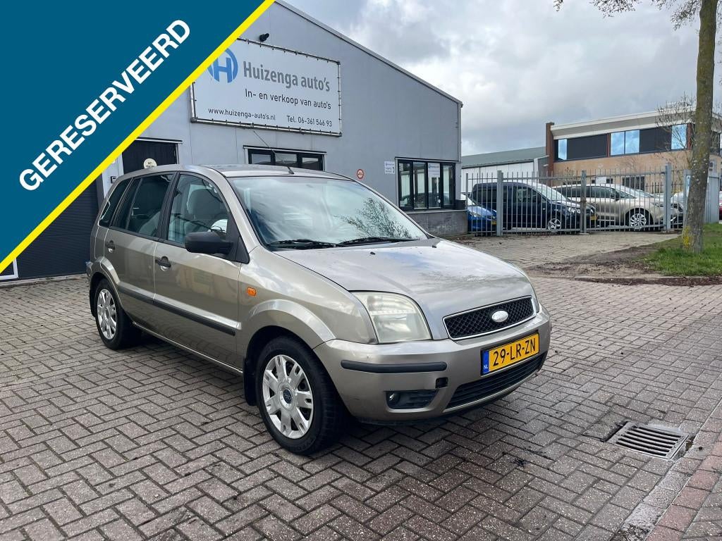 Ford Fusion 1.4-16V Luxury| AIRCO| APK:08-04-2027!, Auto's, 15 km/l, Origineel Nederlands, Bedrijf, Handgeschakeld