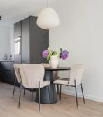 Tafel Aron en stoelen Richmond, Huis en Inrichting, Ophalen, 200 cm of meer, 50 tot 100 cm, Zo goed als nieuw