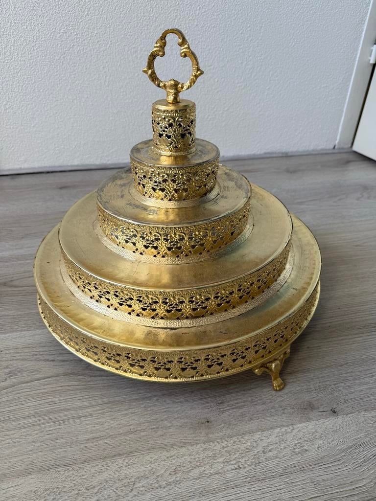 Dadel/bonbon standaard - feestelijk!, Ophalen of Verzenden, Gebruikt