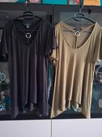 2 leuke T-shirt zelfde maar andere kleur maat 42 prijs=beide, Ophalen of Verzenden, Zo goed als nieuw, Maat 42/44 (L), Korte mouw
