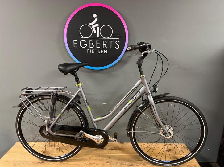Pegasus Capri E7 Dames Grijs 55cm, Fietsen en Brommers, Fietsen | Dames | Damesfietsen, Gebruikt, Overige merken, 53 tot 56 cm