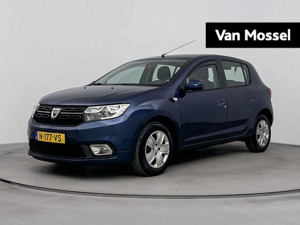 Dacia Sandero 0.9 TCe Bi-Fuel Laureate 90PK | Trekhaak | Nav, Auto's, Dacia, 898 cc, Stof, Euro 6, Startonderbreker