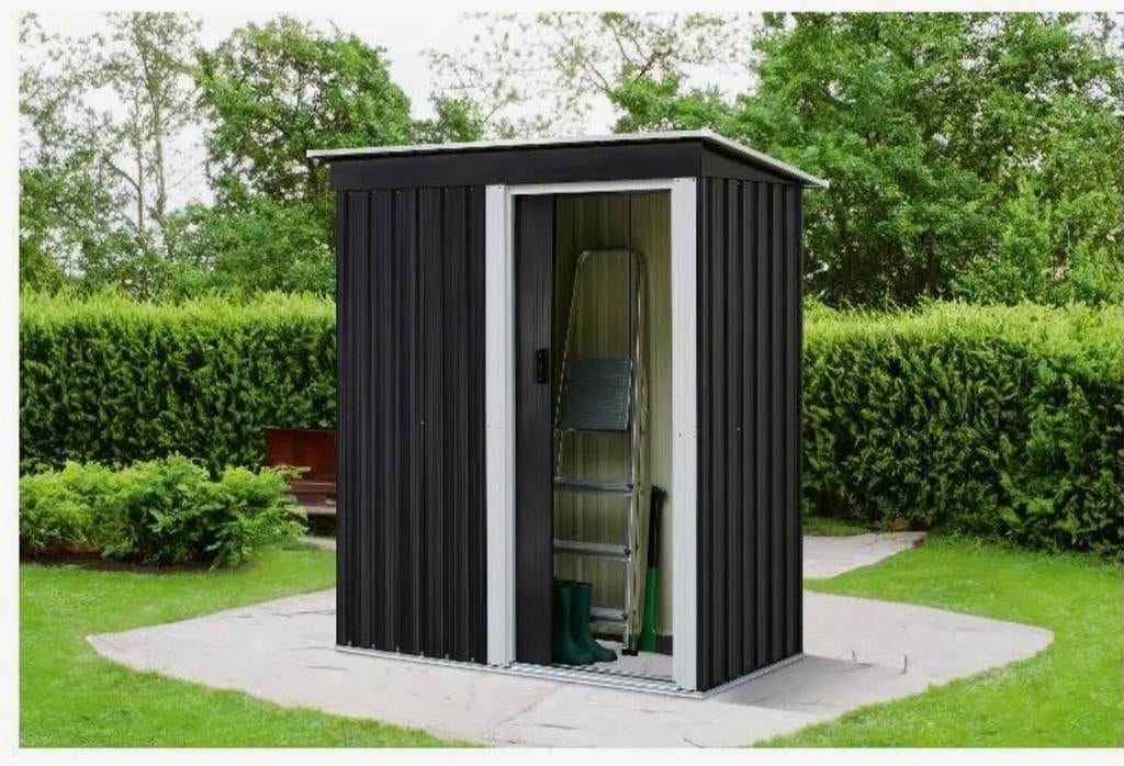 1x Tuinkast van Parkside, Kunststof, Ophalen, Minder dan 250 cm, Minder dan 200 cm