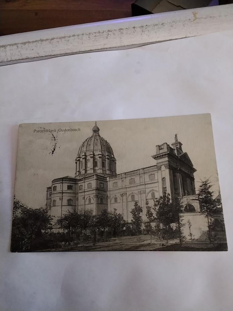 OUDENBOSCH. PAROCHIEKERK. 1910, Verzamelen, Ansichtkaarten | Nederland, Ophalen of Verzenden, Voor 1920, Zuid-Holland