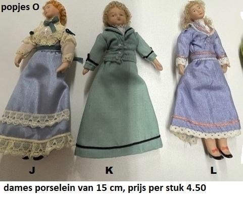 poppenhuis popjes gouvernantes, Verzamelen, Poppenhuizen en Toebehoren, Ophalen of Verzenden, Nieuw, Poppenhuis