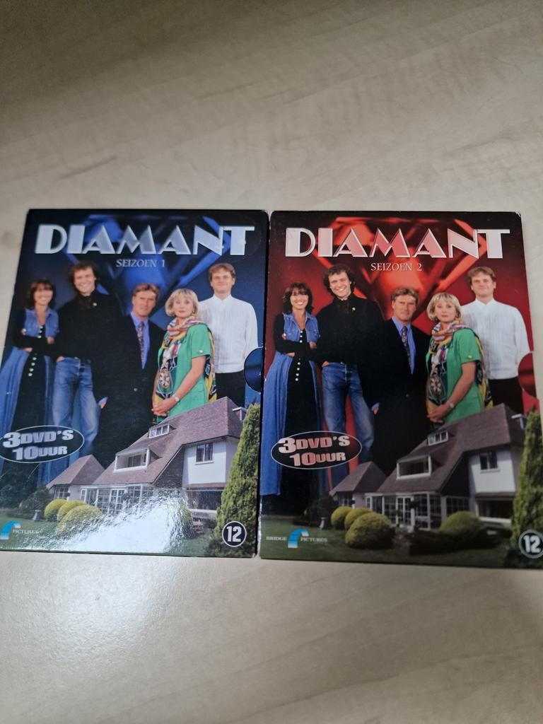 Diamant Seizoen 1 & 2 DVD Boxset, Cd's en Dvd's, Boxset, Drama, Ophalen of Verzenden, Zo goed als nieuw