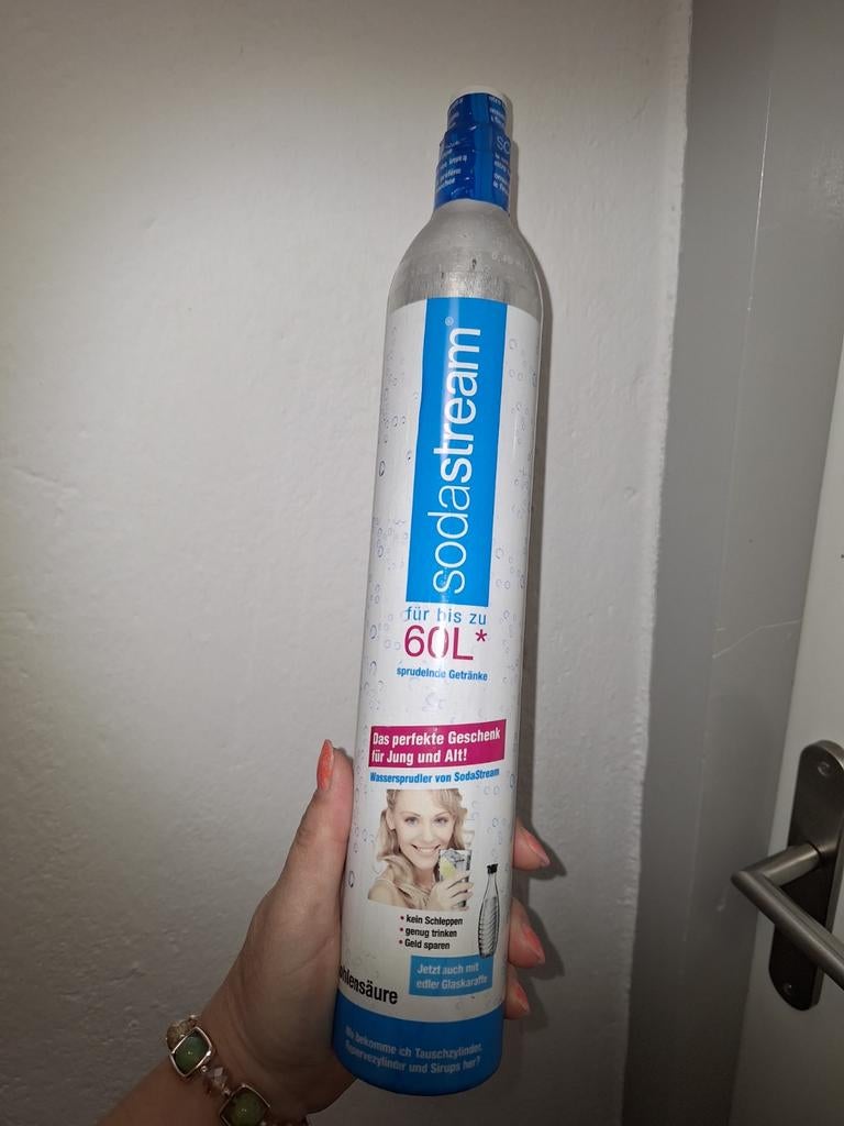 Nieuwe Soda Stream cylinder, Witgoed en Apparatuur, Bruiswatermachines, Ophalen, Nieuw