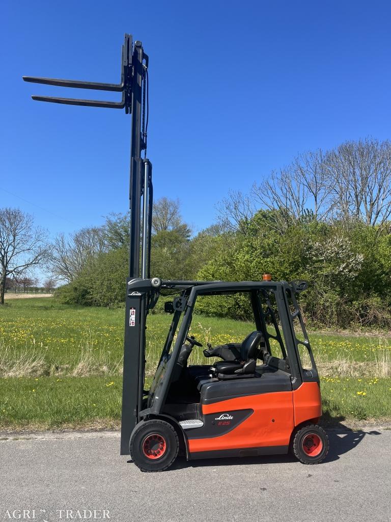 Linde E25L elektrische heftruck 2019 trilpo Sideshift, Linde, Heftruck, Ophalen of Verzenden, 8219PE