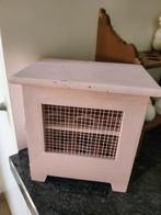 Vintage eierrekje / eierkastje - roze hout, Ophalen of Verzenden
