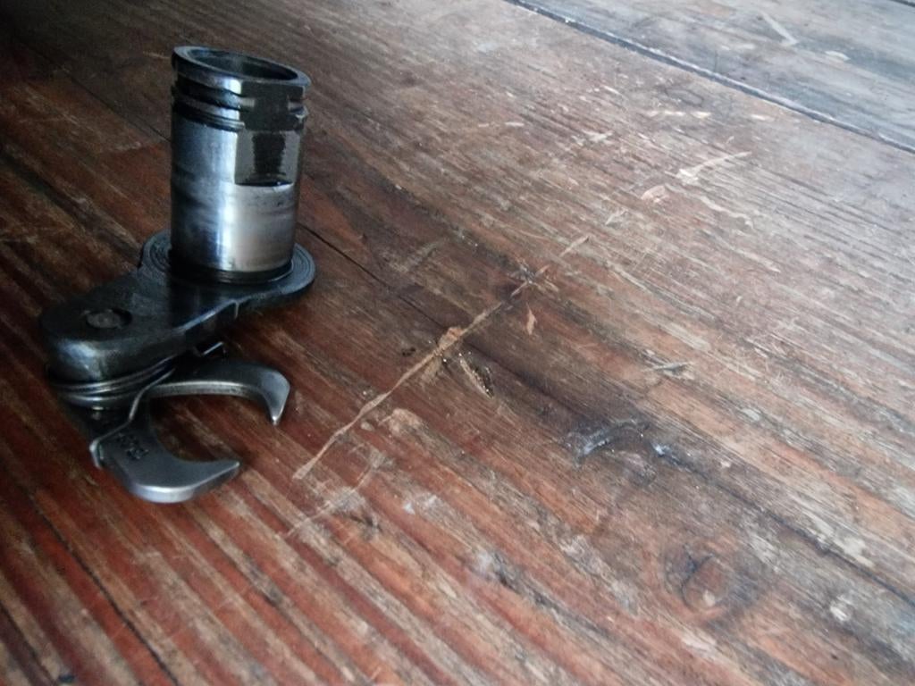 Kreidler 4 en 5 bak indirect kickstart schakelas zeer mooi., Fietsen en Brommers, Ophalen of Verzenden, Blok