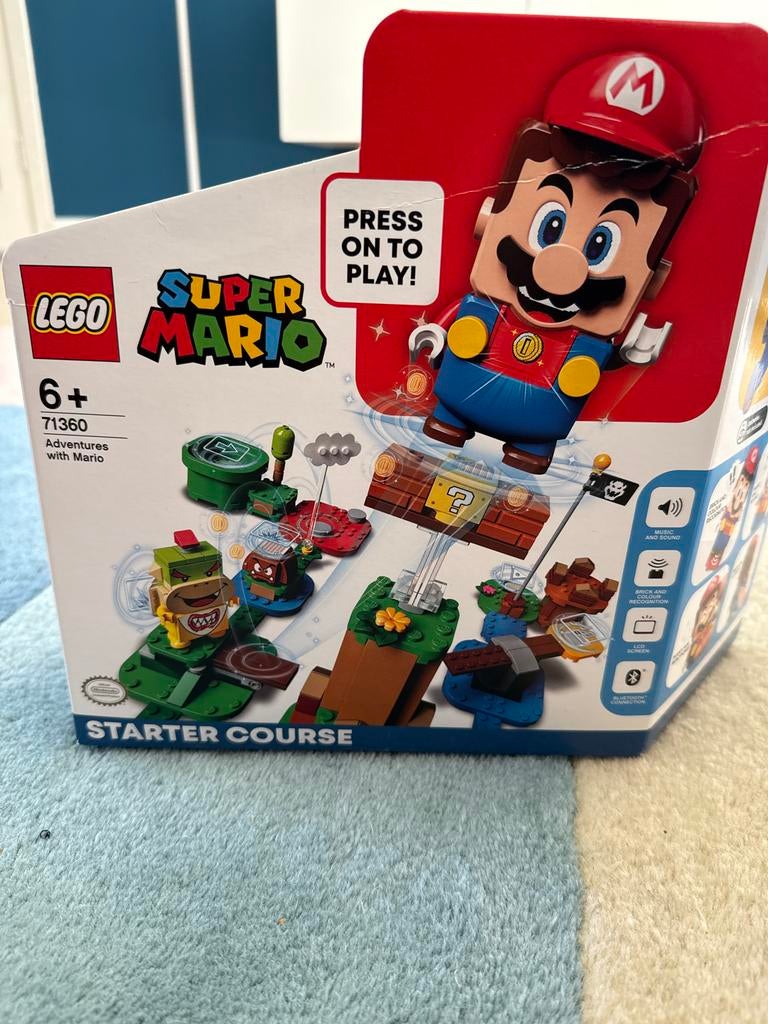 LEGO Super Mario Starter Set 71360 - Adventures with Mario, Gebruikt, Lego, Ophalen of Verzenden, Compleet