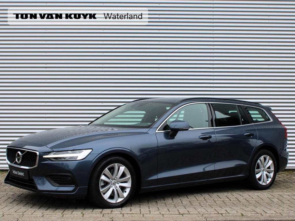 Volvo V60 2.0 B3 Momentum Business Automaat / Adaptieve Crui, Auto's, Stof, 4 cilinders, 163 pk, Origineel Nederlands