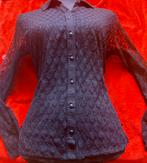 Zwarte kanten blouse. Claudia Strater. Maat 36., Kleding | Dames, Blouses en Tunieken, Ophalen of Verzenden, Zo goed als nieuw