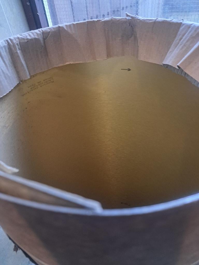 Nieuwe hpl platen goud en hout structuur zwart., Ophalen, Nieuw, HPL