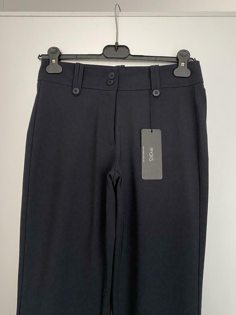 G132 Nieuw: Angels: maat. 36/38=S/M broek Dolly L30 d-blauw, Kleding | Dames, Blauw, Nieuw, Ophalen of Verzenden, Angels