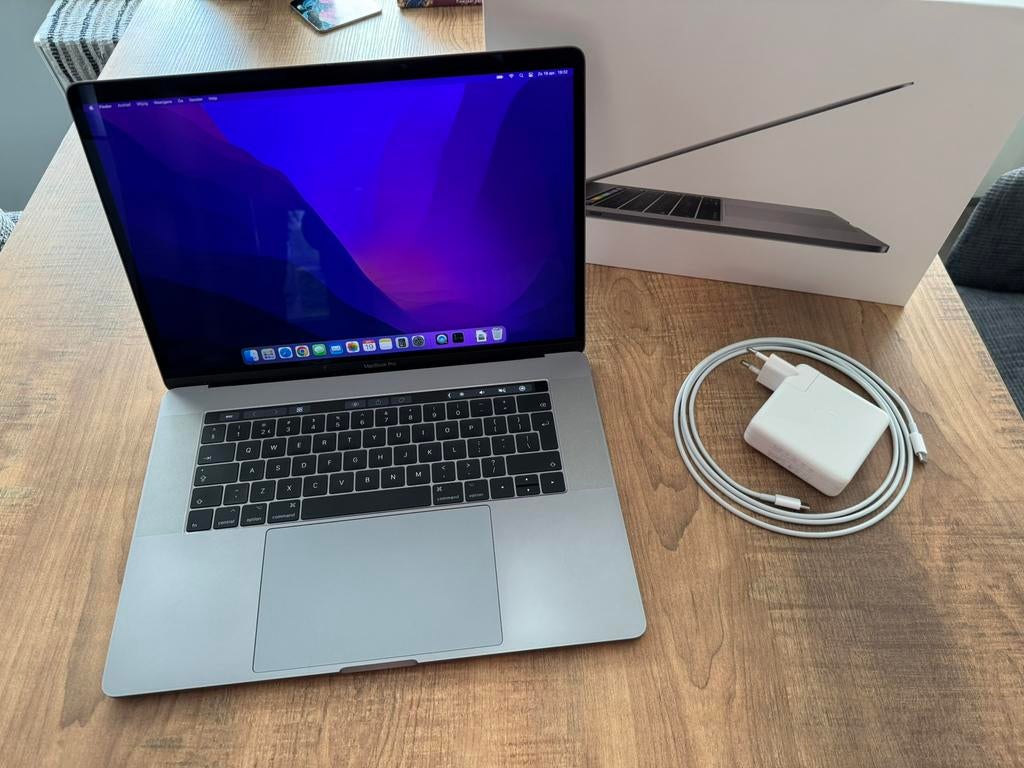 MacBook Pro 2017 15” - i7 2,8 GHz - 16 GB RAM - 256 GB SSD, Computers en Software, Apple Macbooks, Gebruikt, 256 GB, 2 tot 3 Ghz