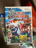 Super Smash Bros Brawl - Nintendo Wii, Spelcomputers en Games, Gebruikt, Vechten, Eén computer, Ophalen of Verzenden