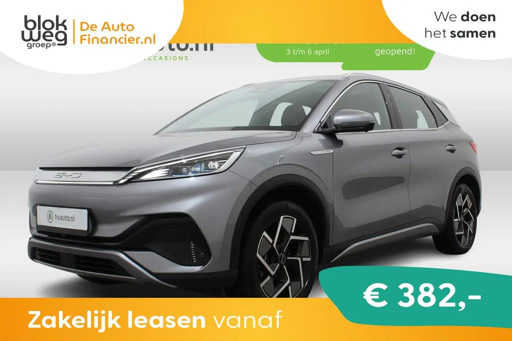 BYD Atto3 DESIGN 60 KWH 204PK 3-FASE SOH 95,8% € 27.750,00, Auto's, BYD, Automaat, Gebruikt, SUV of Terreinwagen, Zilver of Grijs