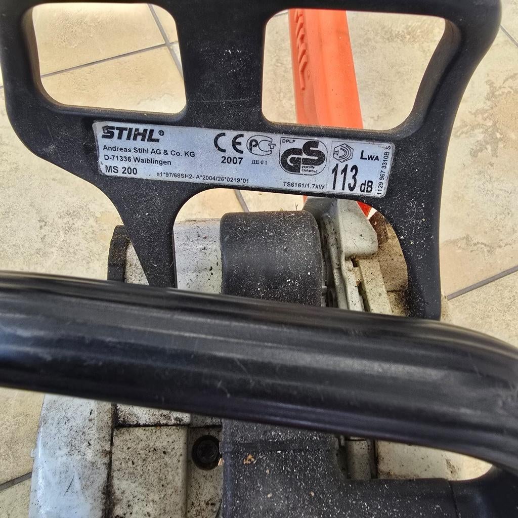 stihl ms 200, Ophalen, Info@stihl.nl, Stihl, Gebruikt