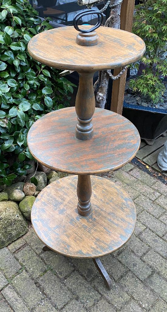 Teak Houten Hapjesschaal Midcentury Laur Jensen | Servies