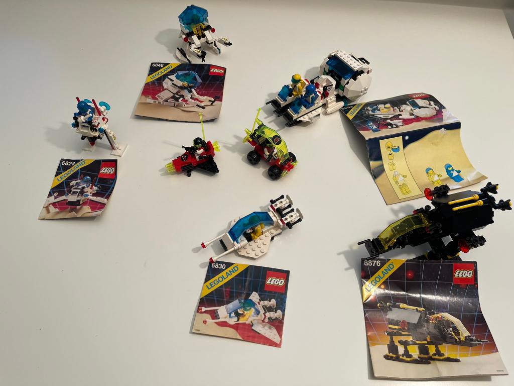 LEGO Space: sets Futuron, Blacktron en M:Tron, Ophalen of Verzenden, Gebruikt, Complete set, Lego