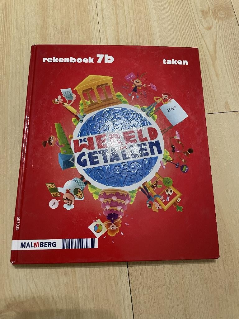 Wereld Getallen - rekenen groep 7, Boeken, Malmberg, Ophalen of Verzenden, Zo goed als nieuw, Beta