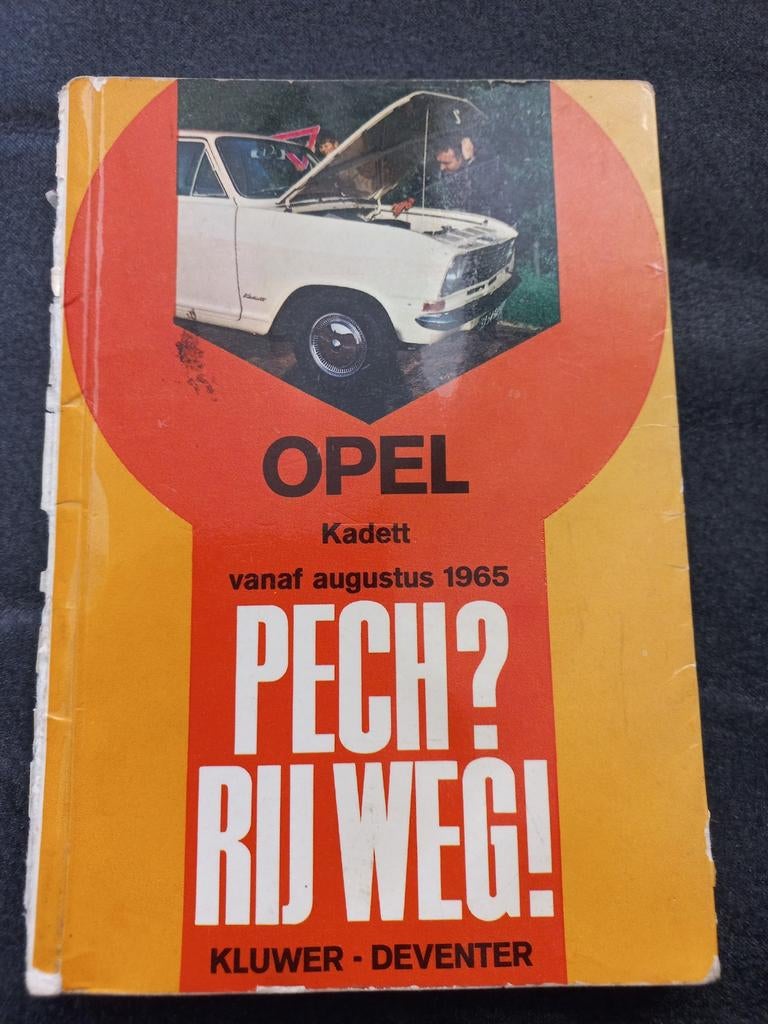 Boekje Open Kadett pech? Rij weg? 1968, Ophalen of Verzenden, Gelezen, Opel