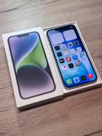 iPhone 14 paars 128gb - incl doos | 100% batterij, Overige typen, Ophalen of Verzenden, Zo goed als nieuw, Apple inc