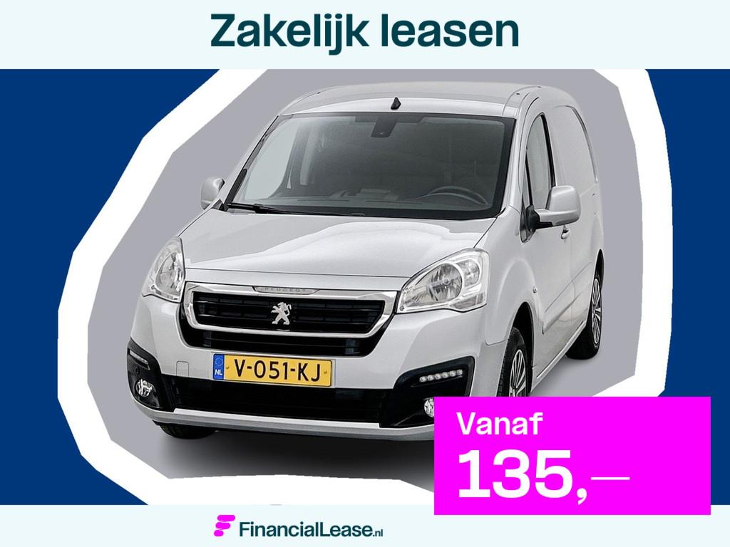 Peugeot Partner 120 1.6 BlueHDi 75 L1 Premium Pack Navigatie, Voorwielaandrijving, Stof, Gebruikt, 4 cilinders