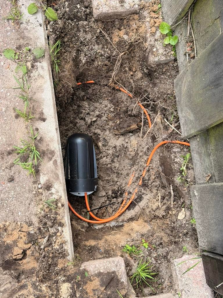 Schade herstel glasvezel