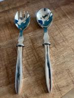 Sla couvert, Ophalen of Verzenden, Gebruikt, Rvs of Chroom, Los bestek