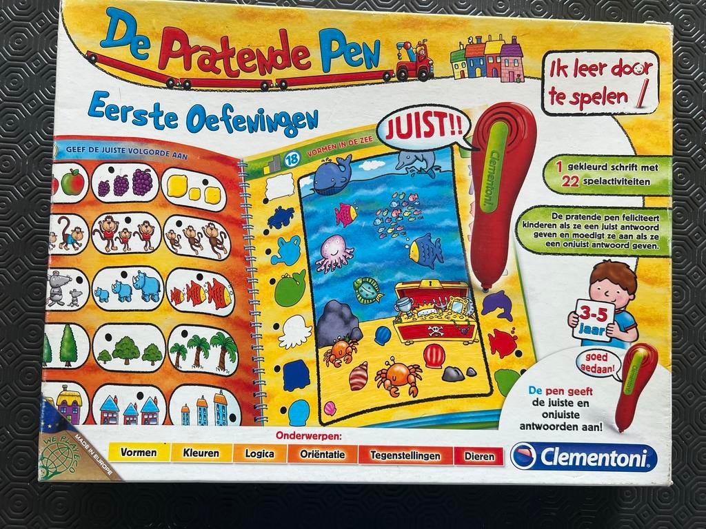 Clementoni De Pratende Pen, Kinderen en Baby's, Speelgoed | Educatief en Creatief, Ophalen of Verzenden, Gebruikt, Puzzelen, Met geluid
