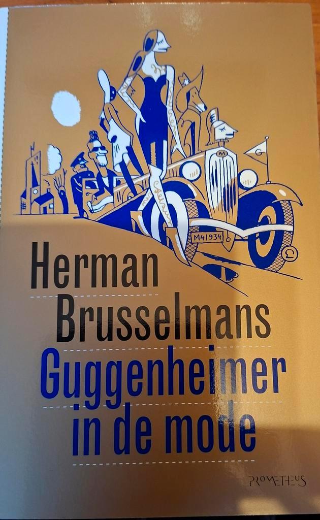 Herman Brusselmans - Guggenheimer in de mode, Boeken, Romans, Zo goed als nieuw, België, Ophalen of Verzenden