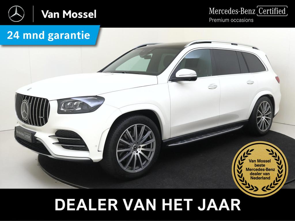 Mercedes-Benz GLS 400 d 4MATIC Premium Plus 7 Persoons /Pano, Auto's, Gebruikt, 2925 cc, Verwarming stoelen achter, 7 stoelen
