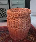 Opbergmand wasmand plantenpot, Ophalen of Verzenden, Zo goed als nieuw, Rond, Riet