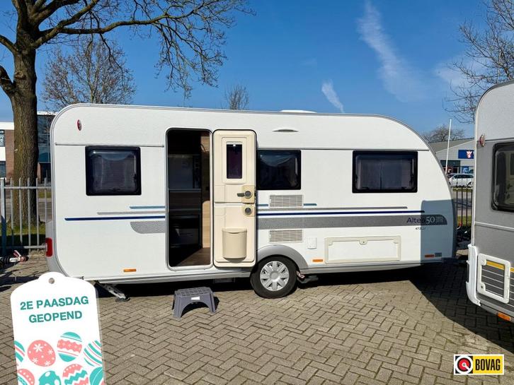 Adria Altea 472 LU, Caravans en Kamperen, Caravans, Bedrijf, tot en met 3, Standaardzit, Adria, 2 aparte bedden, Overige typen