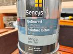 Sencys betonverf lichtgrijs 2.5l voor 20m2, Minder dan 5 liter, Ophalen, Nieuw, Grijs