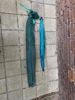 Tas met meerdere hengels en koffer., Ophalen, Gebruikt