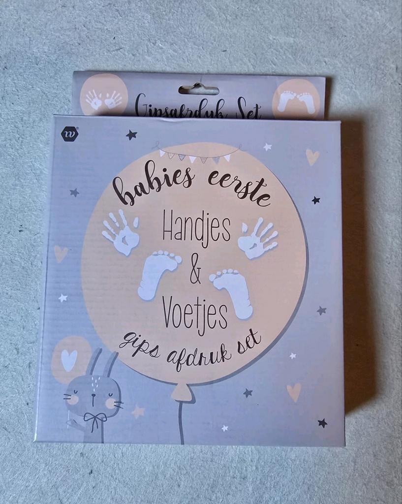 Babies eerste handjes en voetjes gips afdruk set!, Ophalen, Nieuw, Overige typen