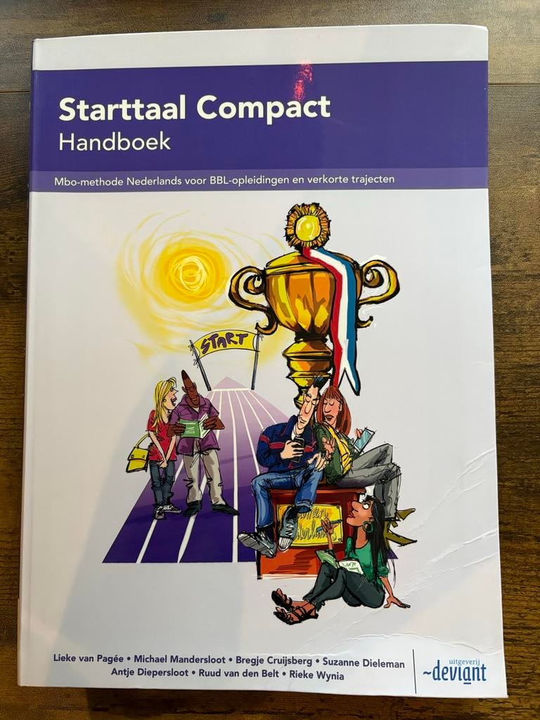 Starttaal Compact Handboek MBO Nederlands, Boeken, Ophalen of Verzenden, Zo goed als nieuw, Overige niveaus, Nederlands