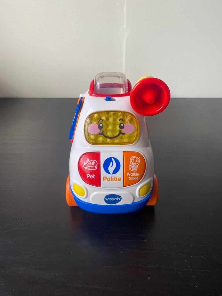 V-tech Toet Toet Politieauto - Interactief Speelgoed, Kinderen en Baby's, Speelgoed | Vtech, Gebruikt, 6 maanden tot 2 jaar, Ophalen of Verzenden