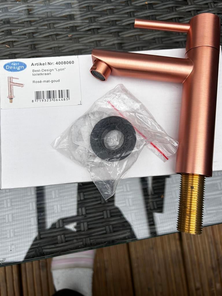 Wastafel kraan NIEUW in doos, Ophalen of Verzenden, Zo goed als nieuw, Kraan