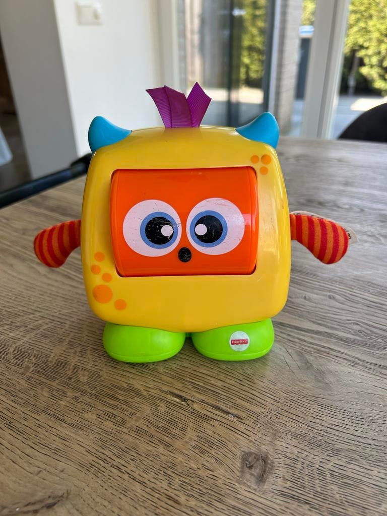 Fisher-Price Rollende Vriendje Speeltje, Ophalen, Gebruikt, Overige typen, Met geluid
