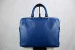 Louis Vuitton Oliver Case Blue Oxford - 1056, Gebruikt, Minder dan 30 cm, Blauw, Aktetas of Boekentas