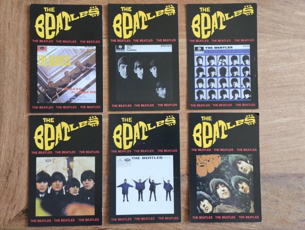 The Beatles Album Hoezen ansichtkaarten Set 14 Stuks, Ophalen of Verzenden, Gebruikt, Overige typen